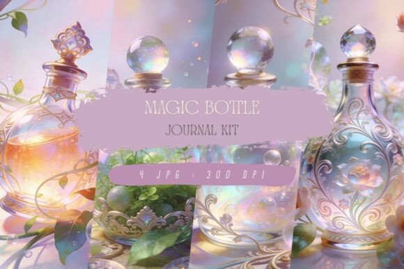 Download Magic Bottle Journal Kit, Wallpaper - Magic Collection
