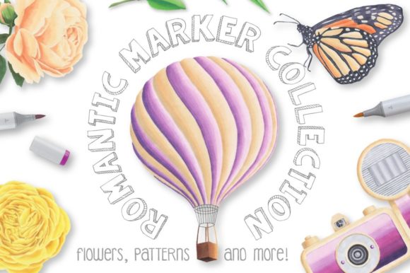 Download Romantic Marker Collection - Collection Collection