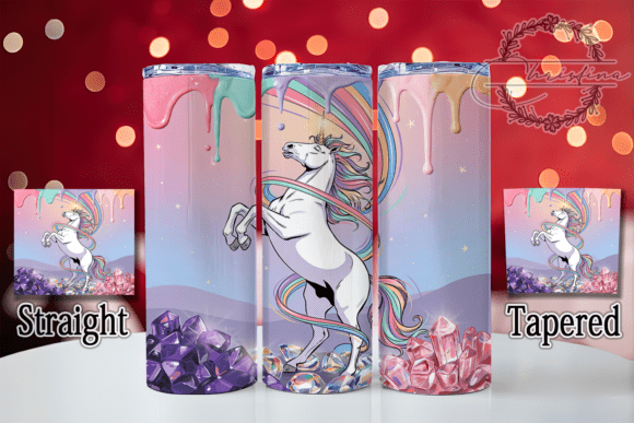 Download Iridescent Unicorn Pastel Magic Tumbler - Magic Collection