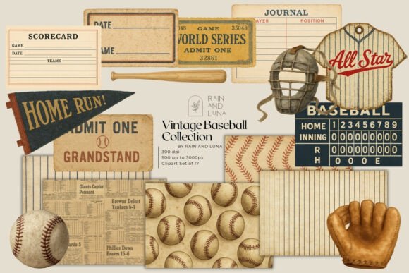 Download ⚾ Vintage Baseball Collection - Collection Collection