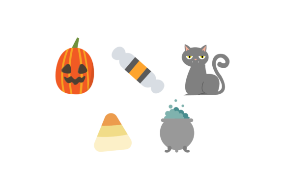 Download Halloween Spooky Vectors Set - Spooky vectors Collection