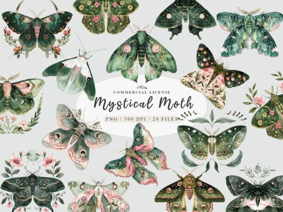Download Magic Moth Clipart, Mystical Moth Png - Magic Collection