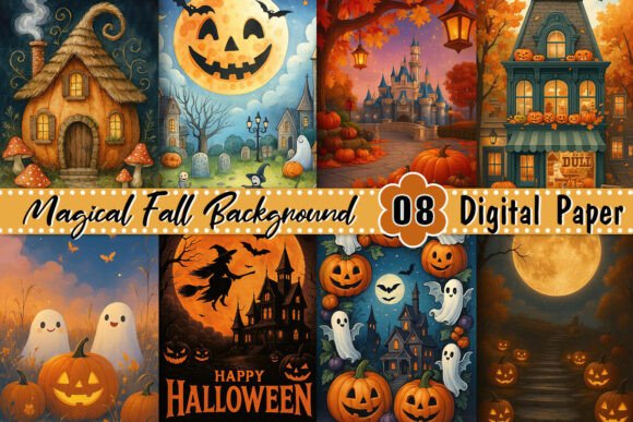 Download Magical Fall Background - Magic Collection